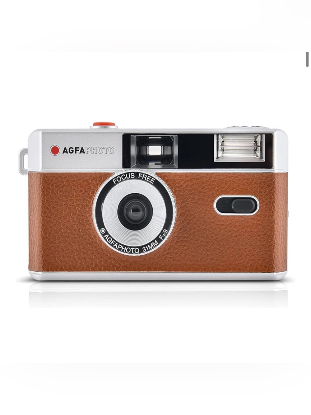 NEW! Agfa AG603002 35mm Photo Camera (Brown)